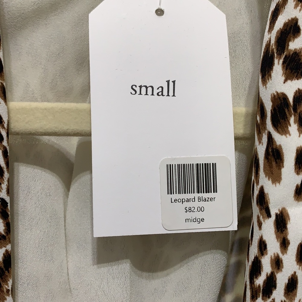 Leopard Blazer - Picture 3 of 5